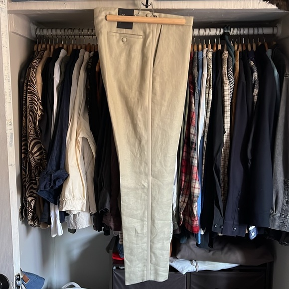 Banana Republic Linen Tuxedo Pant - Picture 8 of 8